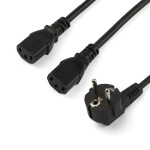 Startech.Com - StarTech.com PXT101YEU2M, 2 m, CEE7/7, 2 x Attacco C13, 250 V, 10 A