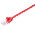V7 - V7 Cavo di rete CAT6 STP 01M Rosso, 1 m, Cat6, U/UTP (UTP), RJ-45, RJ-45