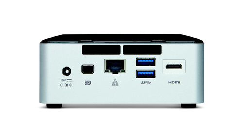 Intel NUC BOXNUC5I3RYHS barebone per PC/stazione di lavoro UCFF Nero, Grigio BGA 1168 i3-5005U 2 GHz