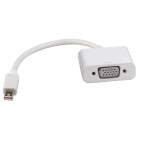 ITB - ROLINE Mini DisplayPort-VGA Adapter, v1.2, Mini DP M - VGA F white, Bianco