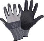 ISSALINE - Showa 4704 XL, Guanti da officina, Nero, Grigio, Nitrile, Spandex, GBR, XL, Tedesca