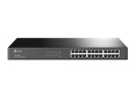 TP-LINK - TP-LINK Switch 24-porte Gigabit Rack Unmanaged, Non gestito, Gigabit Ethernet (10/100/1000), Full duplex, Montaggio rack