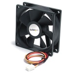 Startech.Com - StarTech.com Ventola computer silenziosa con cuscinetto a sfera 92x25 mm con connettore TX3, Ventilatore, 9,2 cm, 1800 Giri/min, 22 dB, 31,84 pdc/min, Nero
