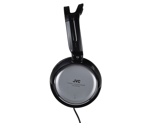 JVC HA-RX500-E Cablato Cuffie A Padiglione MUSICA Nero, Bianco