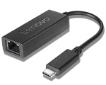 LENOVO - Lenovo 4X90S91831, Cablato, USB tipo-C, Ethernet, Nero