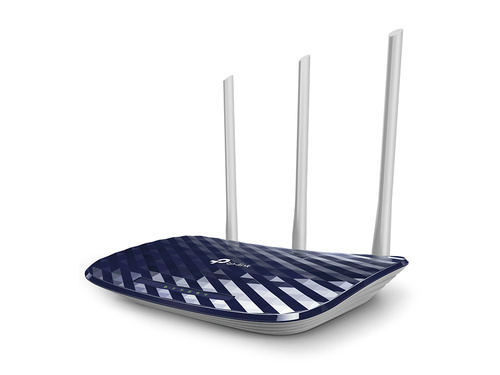 TP-LINK AC750 router wireless Fast Ethernet Dual-band (2.4 GHz/5 GHz) Nero, Bianco