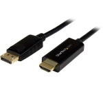 Startech.Com - StarTech.com Cavo convertitore adattatore DisplayPort a HDMI - DP a HDMI da 1m - 4K, 1 m, DisplayPort, HDMI tipo A (Standard), Maschio, Maschio, Dritto