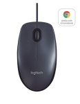LOGITECH - Logitech B100, Ambidestro, Ottico, USB tipo A, 800 DPI, Nero