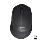 LOGITECH - Logitech M330 Silent Plus, Mano destra, Meccanico, RF Wireless, 1000 DPI, Nero