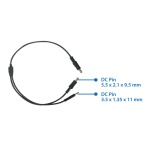Edimax - Edimax GP-101ST, IEEE 802.3,IEEE 802.3ab,IEEE 802.3af,IEEE 802.3at,IEEE 802.3u, Nero, FCC, CE, 5V,9V,12V, 2 A, 2 A