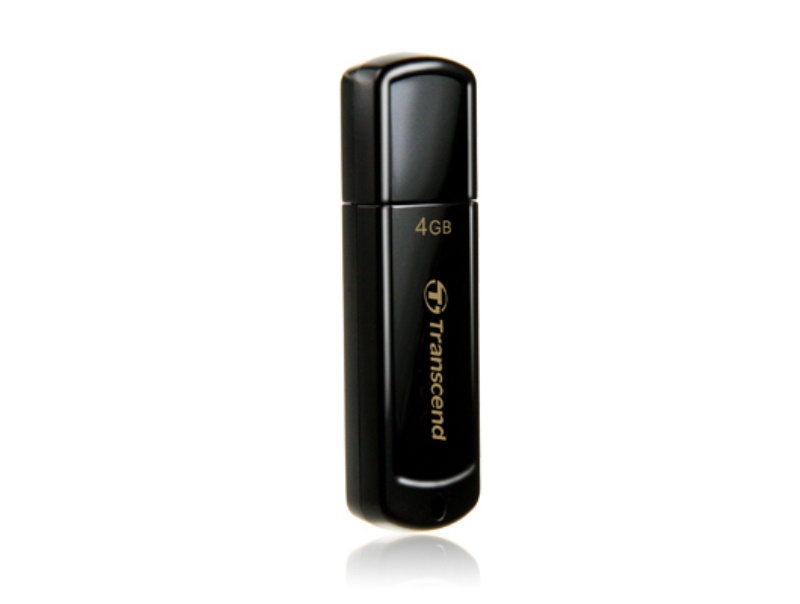 Transcend JetFlash elite JetFlash 350 unità flash USB 4 GB USB tipo A 2.0 Nero