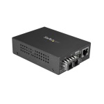 Startech.Com - Convertitore rete Startech.Com MCMGBSCMM055 Multimediale Gigabit Black