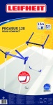Leifheit Pegasus 120 Solid Compact Stendibiancheria da pavimento Blu, Bianco