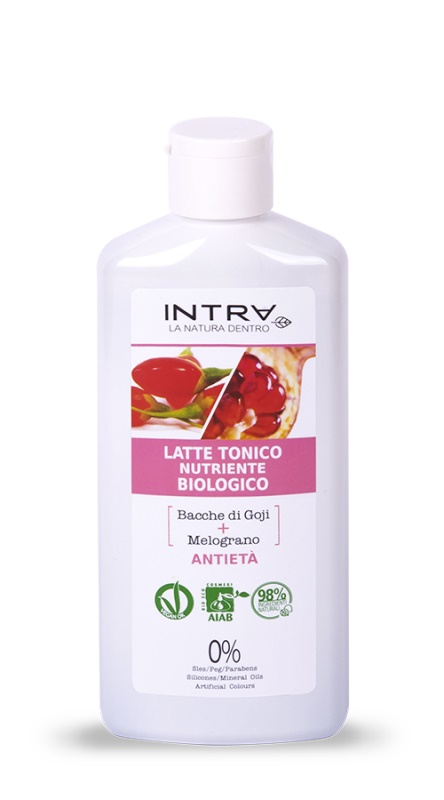 Intra Goji Berries + Pomegranate Organic Nourishing Milk & Toner Donna 200 ml