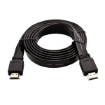 V7 - V7 Cavo video nero da HDMI maschio a HDMI maschio 2m 6.6ft, 2 m, HDMI tipo A (Standard), HDMI tipo A (Standard), Nero