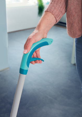 Leifheit Easy Spray XL spazzolone Microfibra Secco e bagnato Verde, Bianco
