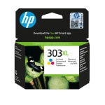 HP - HP Cartuccia di inchiostro in tricromia originale ad alta capacità 303XL, Resa elevata (XL), Inchiostro a base di pigmento, 415 pagine, 1 pz