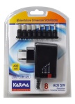 Karma - Karma Italiana ACR 519, Computer portatile, Interno, 110 - 220 V, 3 - 12 V, AC-DC, Nero
