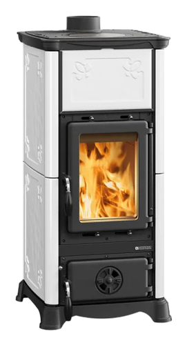 Stufa legna Nordica 7112603 EMILIANA Bianco