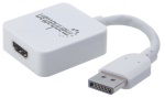 Manhattan - Manhattan 152648, 0,11 m, DisplayPort, HDMI tipo A (Standard), Maschio, Femmina, Dritto