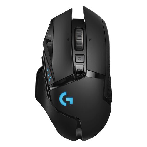 Logitech G Logitech G502 Mouse Gaming Wireless LIGHTSPEED, Sensore HERO 25K, 25600 DPI, RGB, Design Leggero, 11 Pulsanti Programmabili, Batteria Lunga Durata, Memoria Integrata, Compatibile PC/Mac/Lap