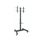 ITB - Carrello monitor Itb OM07075 Big Trolley telescopico 120 180 Black