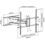 ITB - ITB RO17.99.1207, 200 x 200 mm, 800 x 600 mm, -15 - 5°, -60 - 60°, Ferro, Nero