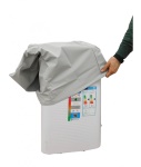 ROGI - Copertura condizionatore portatile Rogi 192018 LA CAPPOTTINA Small Gri