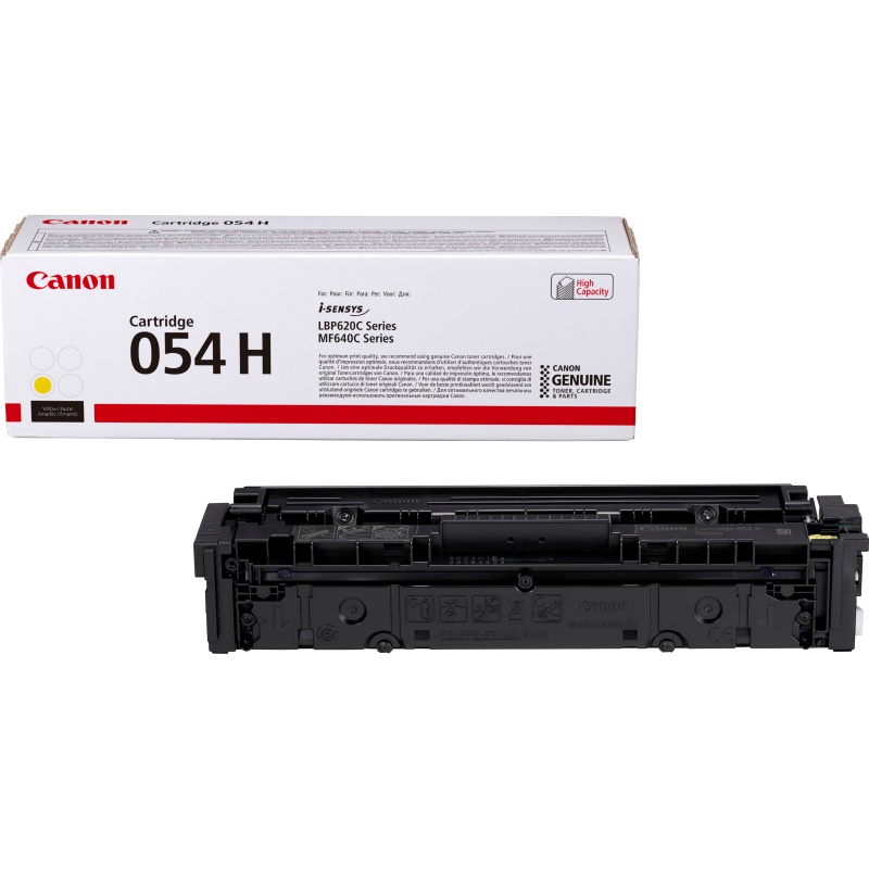 Canon 054H cartuccia toner 1 pz Originale Giallo