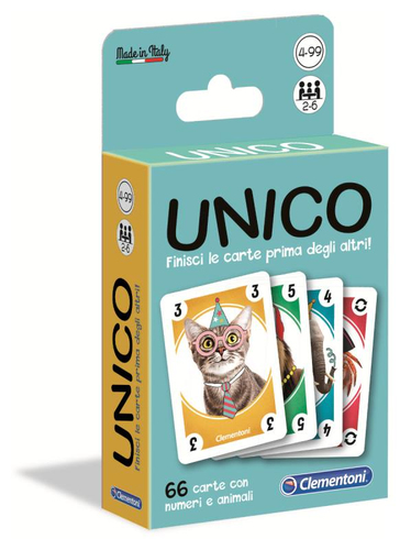 Carte da gioco Clementoni 16176 Unico Carte Unico