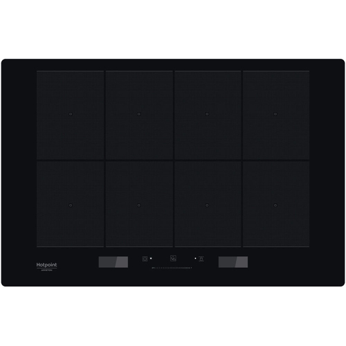 Hotpoint ACPH 778 C/NE piano cottura Nero Da incasso Piano cottura a induzione 8 Fornello(i)