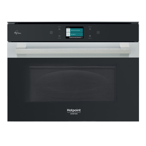 Forno incasso 2in1 Hotpoint 859991575000 Mp 9P6 Ix Ha Nero e Inox