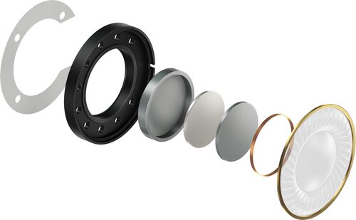 Pioneer HDJ-X5 Cuffie Padiglione auricolare Connettore 3.5 mm Argento
