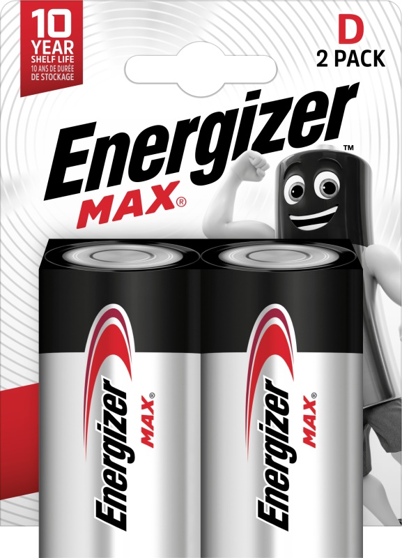 Batteria Torcia D Energizer MAX