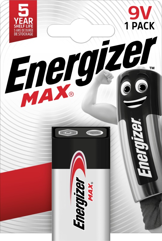 Batteria Transistor 9V Energizer MAX