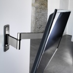 ITB - Supporto monitor parete Itb 048340 Staffa Top 3 snodi Black