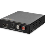 Startech.Com - StarTech.com Estrattore Audio HDMI 4K con Supporto 4K 60Hz, 4096 x 2160 Pixel, 1280 x 720,1920 x 1080,1920 x 1200,3840 x 2160,4096 x 2160, 60 Hz, 5.1 canali, 4096 x 2160 Pixel, Nero