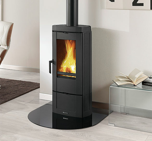 Stufa legna Nordica CANDY 4.0 Nero