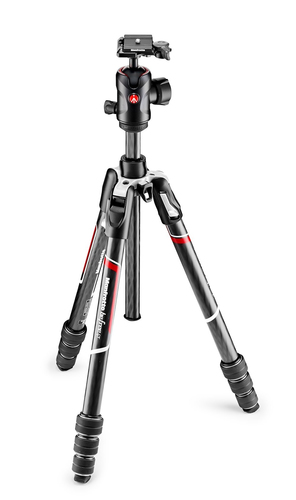 Manfrotto MKBFRTC4GT-BH treppiede Videocamera portatile 3 gamba/gambe Nero, Argento