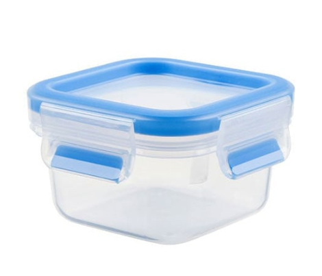 Contenitore alimenti Emsa 508535 CLIP & CLOSE Ermetico Azzurro e Trasp