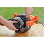 Black&Decker - Black & Decker BEBLV260-QS, Soffiatore portatile, 2600 W, 315 km/h, 40 L, 10:1, Nero, Arancione