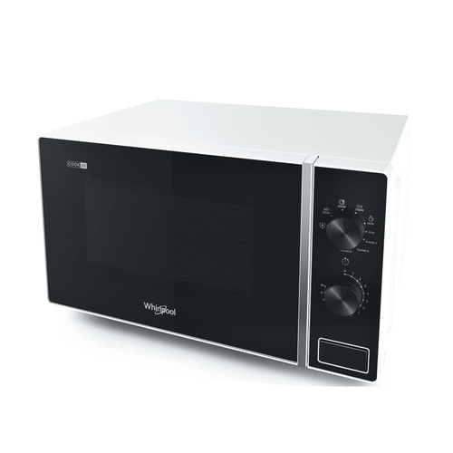 Whirlpool MWP 103 W Superficie piana Microonde con grill 20 L 700 W Nero, Bianco