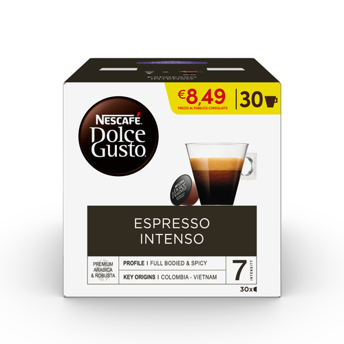 Nescafé Dolce Gusto Espresso Intenso Cialde caffè Tostatura media 30 pz