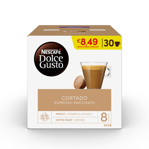 Nescafé Dolce Gusto Cortado Espresso Macchiato Capsule caffè 30 pz