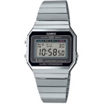 CASIO - Orologio polso Casio Vintage A700WE-1AEF Inox e nero