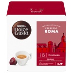Dolce Gusto - Nestle Nescafé Dolce Gusto Espresso Roma, Capsule caffè, Espresso, Dolce Gusto, 1 tazze, Rosso, Bianco, Nescafé