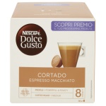 Dolce Gusto - Nescafé Dolce Gusto Cortado, Capsule caffè, Caffè, Dolce Gusto, 16 tazze, Multicolore, Nescafé