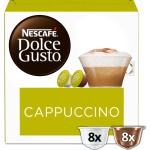 Dolce Gusto - Nescafé Dolce Gusto Cappuccino, Capsule caffè, Cappuccino, Dolce Gusto, 8 tazze, Multicolore, Nescafé