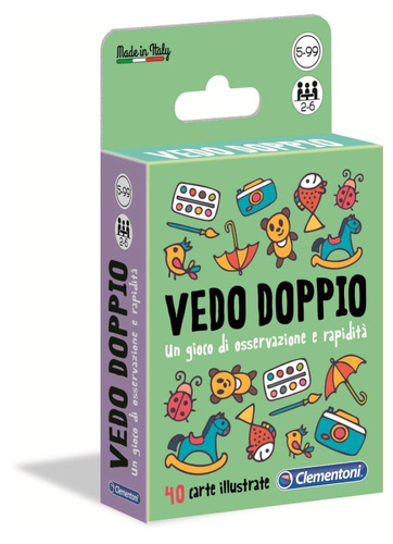 Carte da gioco Clementoni 16177 Vedo Doppio
