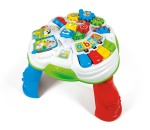 Clementoni - Clementoni Tavolo Prime Scoperte, Ragazzo/Ragazza, 1 anno/i, Sonoro, Funzione vocale, Batterie richieste, Mini Stilo AAA